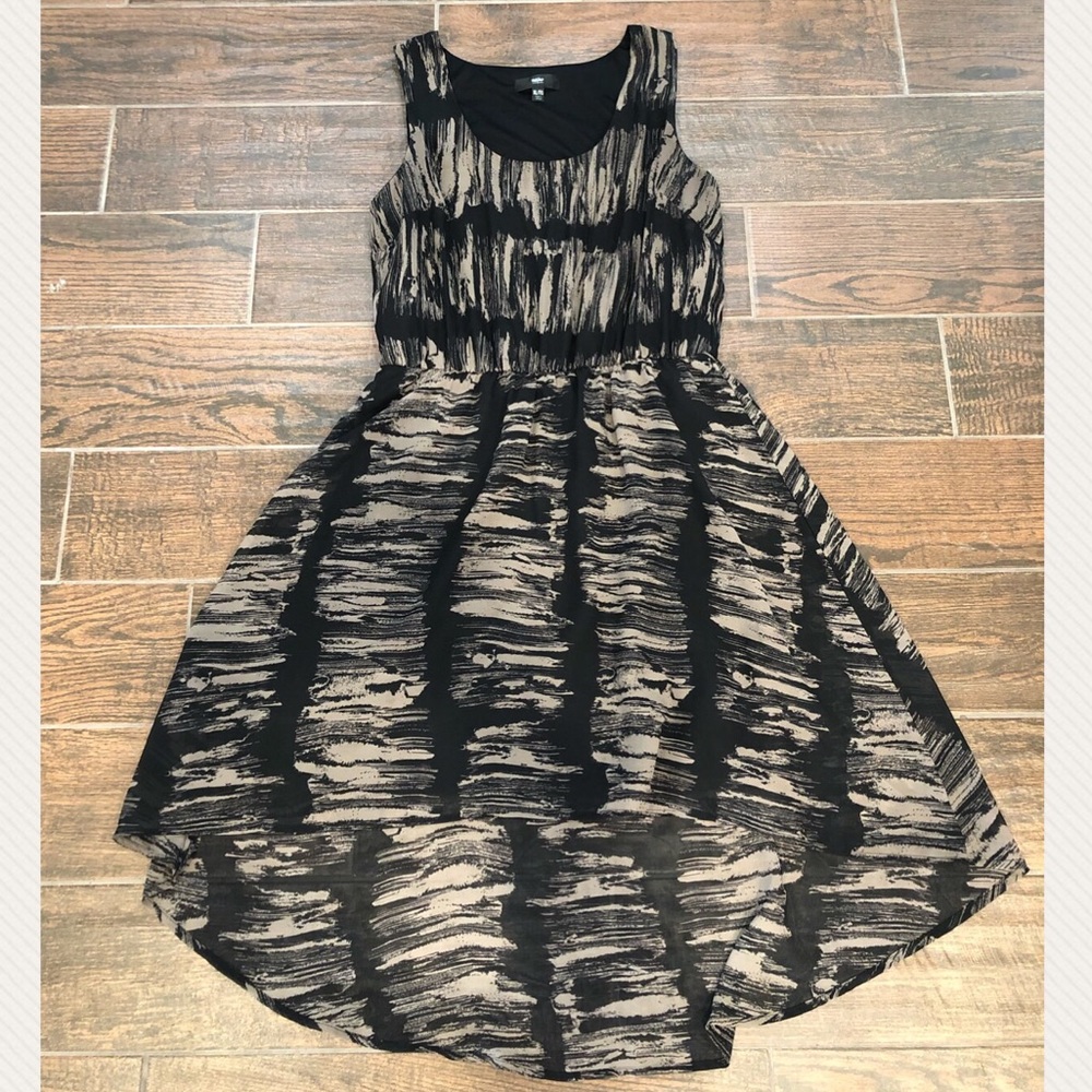 Pullover high low dress